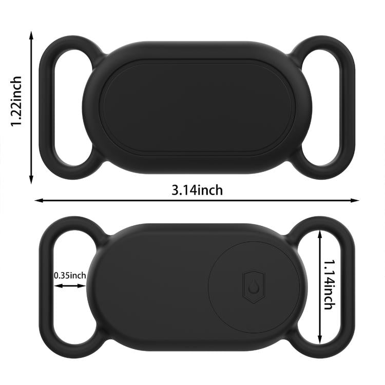 XDcase Pet Shield Design Waterproof Silicone Protective Case, 1PC (Pink), 1PC (Black), 1PC (Blue), 1PC (Grey)