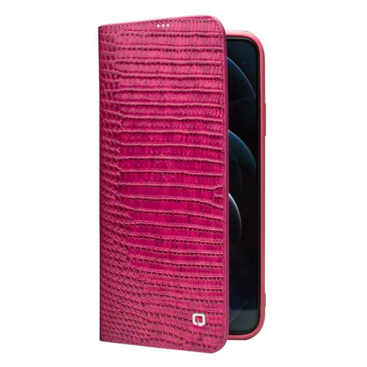 QIALINO Crocodile Texture Horizontal Flip Leather Case with Card Slots & Wallet, For iPhone 12 mini, For iPhone 12 / 12 Pro, For iPhone 12 Pro Max