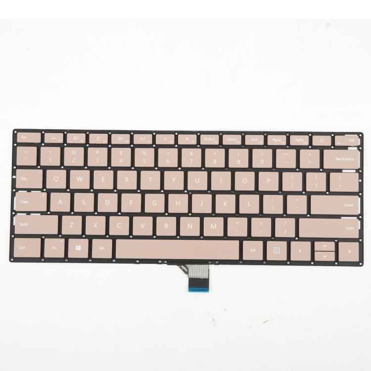 US Version Laptop Keyboard, For Microsoft Surface Laptop 3 / 4(Gold)