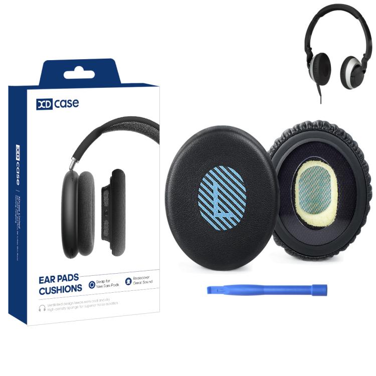 XDcase 1 Pair Protein Leather Headset Replacement Ear Pads with Prying Tool, For Bose OE2 / OE2i