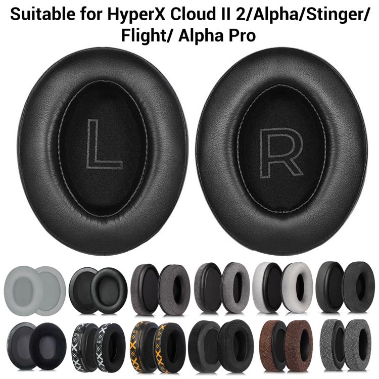 XDcase 1 Pair Headset Replacement Ear Pads with Prying Tool, For HyperX Cloud Series