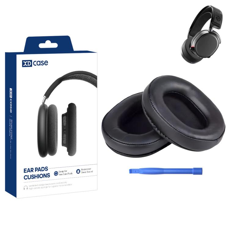 XDcase 1 Pair Headset Replacement Ear Pads with Prying Tool, For SteelSeries Arctis 1 / 3 / 5 / 7 / 9 / Pro