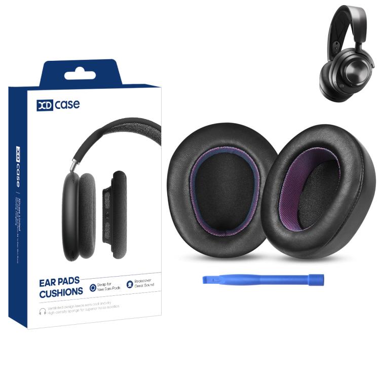 XDcase 1 Pair Headset Replacement Ear Pads with Prying Tool, For SteelSeries Arctis Nova Pro Wireless