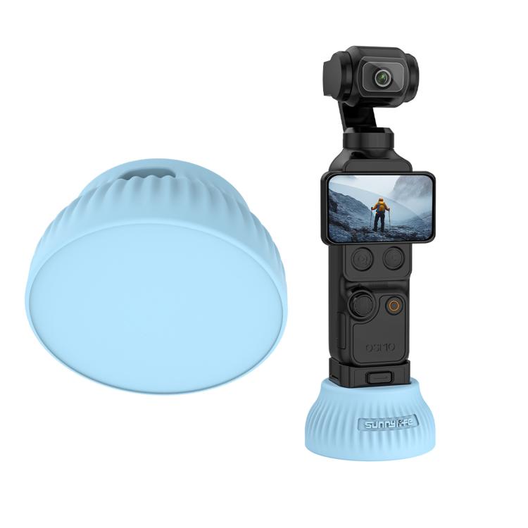For DJI Osmo Pocket 4 / 3 Sunnylife Silicone Stand Base Car Center Console Base Desktop Stabilizer Supporting Holder, Car Base, Tabletop Base