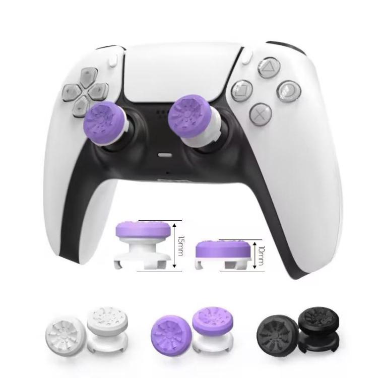 XDcase 2pcs Joystick Thumbstick Extender Anti-Slip Cap for PS4 / PS5 / Xbox 360 / Xbox Series X/S