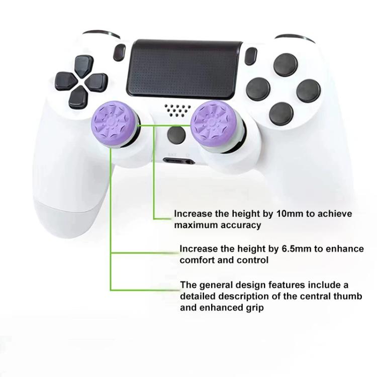 XDcase 2pcs Joystick Thumbstick Extender Anti-Slip Cap for PS4 / PS5 / Xbox 360 / Xbox Series X/S