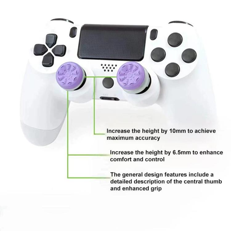 XDcase 2pcs Joystick Thumbstick Extender Anti-Slip Cap for PS4 / PS5 / Xbox 360 / Xbox Series X/S