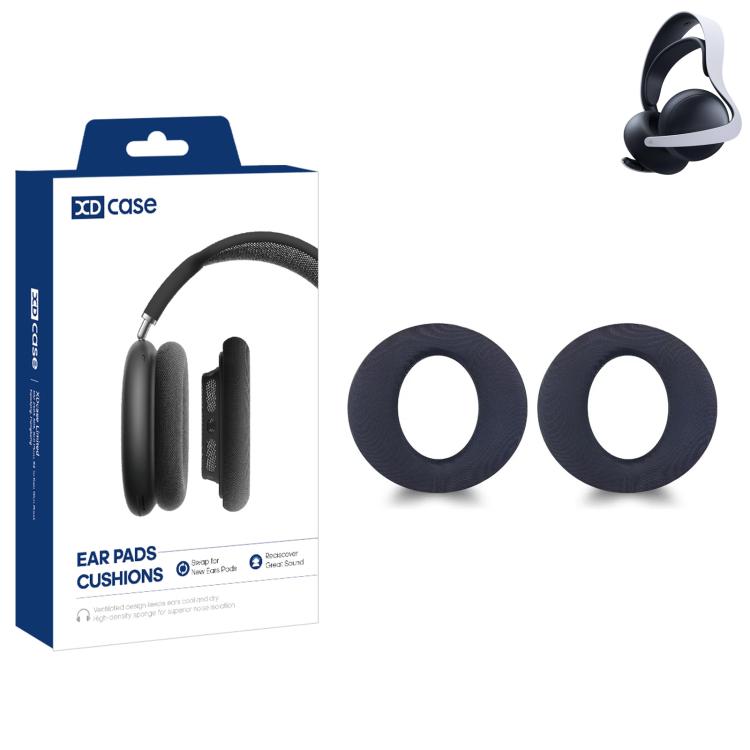 XDcase 1 Pair Headset Replacement Ear Pads with Prying Tool, For Sony PS5 PULSE 3D Wireless