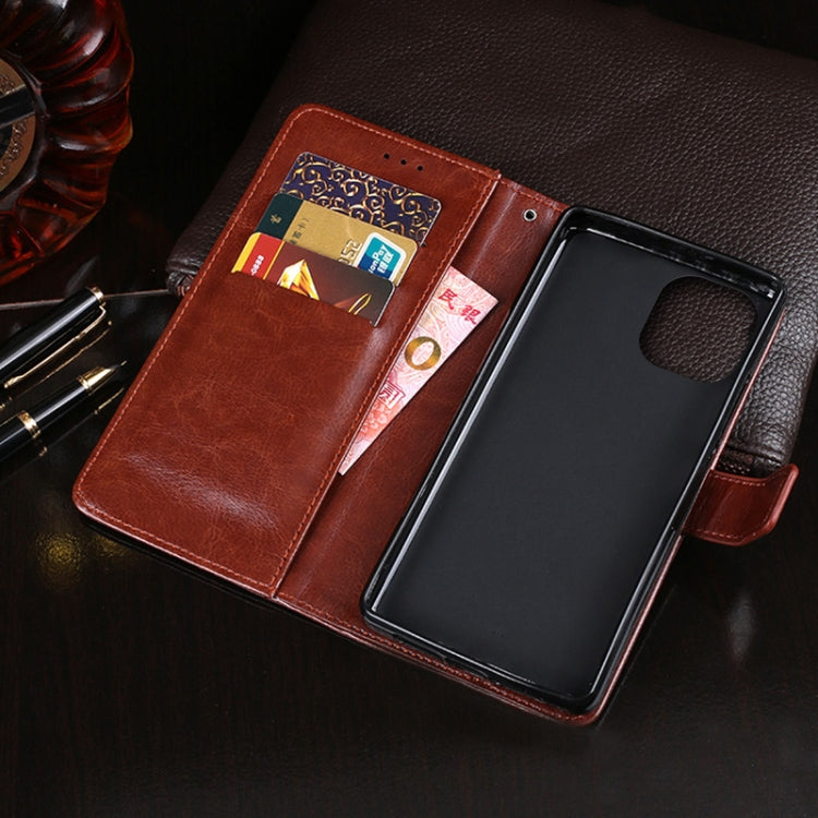 idewei Crazy Horse Texture Horizontal Flip Leather Case with Holder & Card Slots & Wallet, For iPhone 12 mini, For iPhone 12 / 12 Pro, For iPhone 12 Pro Max