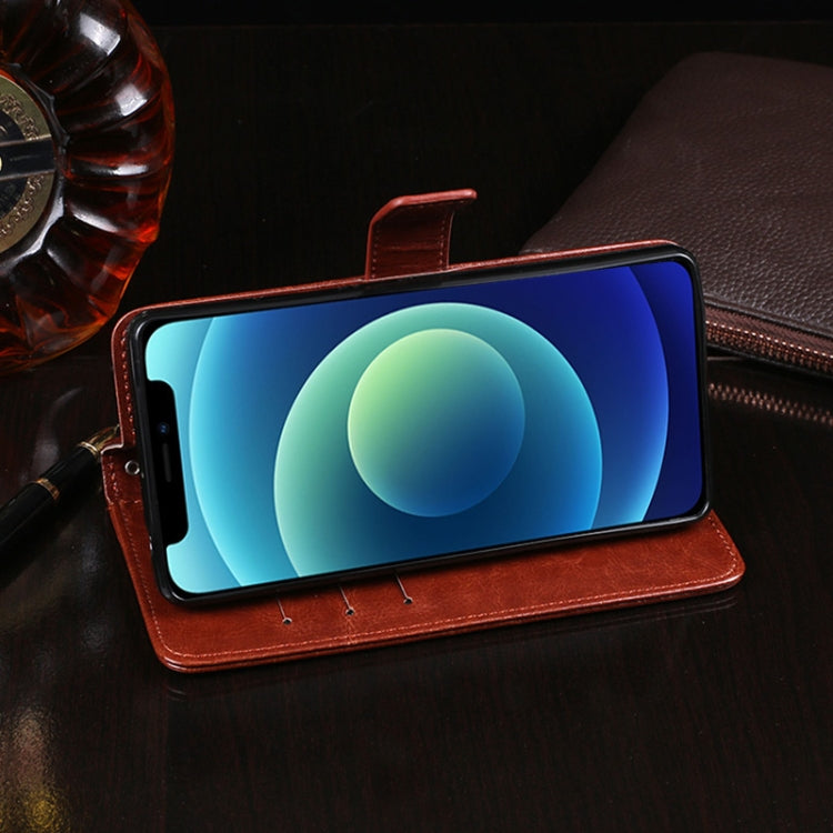 idewei Crazy Horse Texture Horizontal Flip Leather Case with Holder & Card Slots & Wallet, For iPhone 12 mini, For iPhone 12 / 12 Pro, For iPhone 12 Pro Max