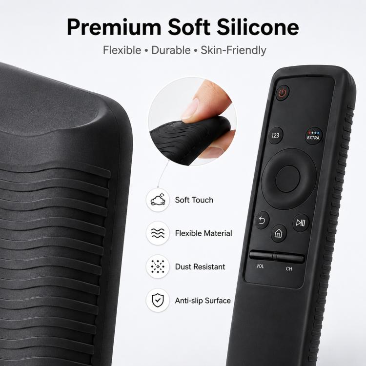 XDcase Shockproof Soft Silicone Protective Case, For Samsung TV Remote BN59 Series