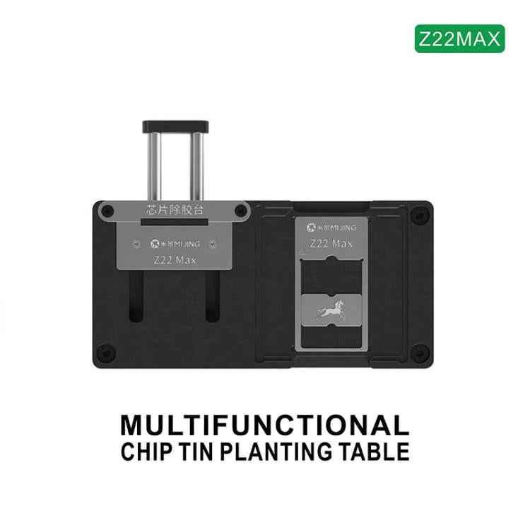 Mijing Z22MAX CPU Chip Tin Planting BGA Reballing Stencil Platform For iPhone 11-17 Pro Max / Android