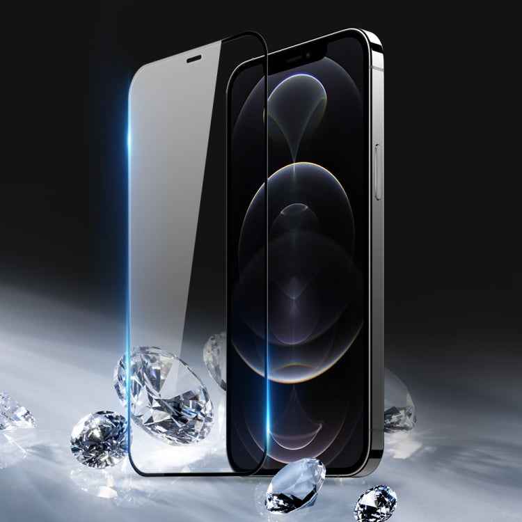 DUX DUCIS 0.33mm 9H Medium Alumina HD Full Screen Tempered Glass Film, For iPhone 12 Mini, For iPhone 12 / 12 Pro, For iPhone 12 Pro Max