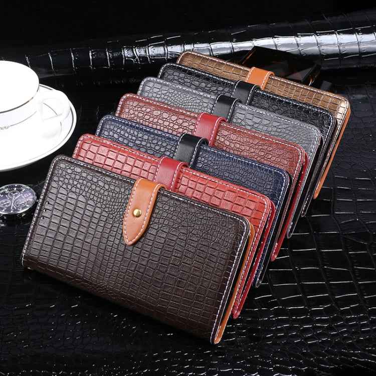 idewei Crocodile Texture Horizontal Flip Leather Case with Holder & Card Slots & Wallet, For iPhone 12, For iPhone 12 Mini, For iPhone 12 Pro, For iPhone 12 Pro Max