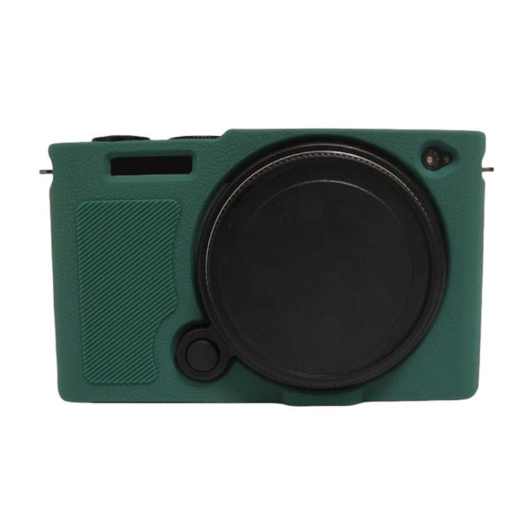 Litchi Texture Soft Silicone Camera Protective Case, For Panasonic LUMIX S9