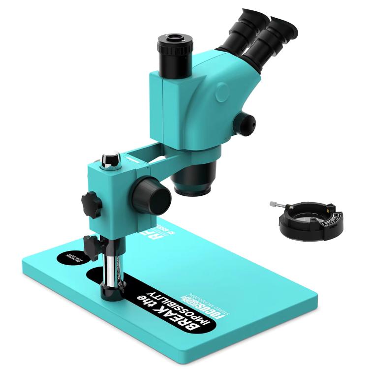 RF4 RF-6565TVP 6.5X-65X Trinocular Stereo Zoom Microscope with Big Aluminum Alloy Base, RF-6565TVP