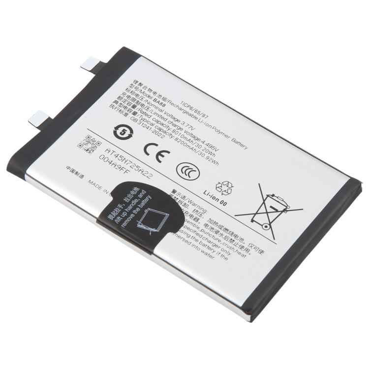 Battery, For vivo Y500 V2455 2025 8200mAh BA88, For vivo V50 Lite 5G/V2440 6500mAh BA93