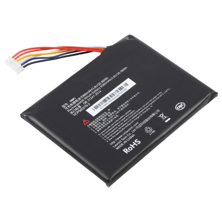 Car Diagnostic Decoder Battery, For Launch X-431 PADV 9360mAh BMM3