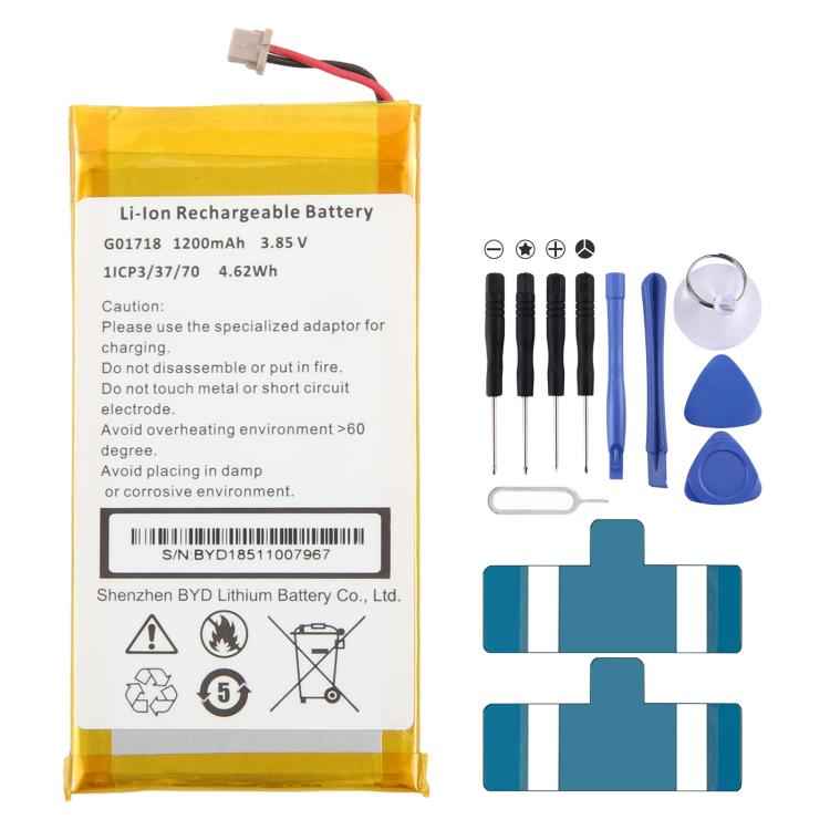 Battery, For BYD G01718 1200mAh