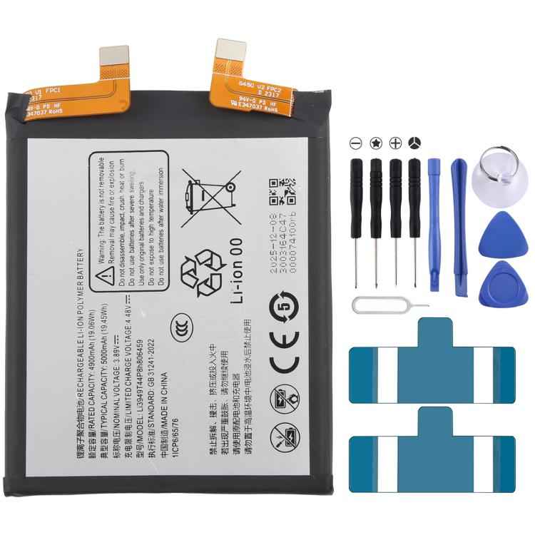 Battery, For ZTE nubia Z70 Ultra 6000mAh Li3959t45P8h916553, For ZTE nubia Z50 NX711J 5000mAh Li3949T44P8h806459