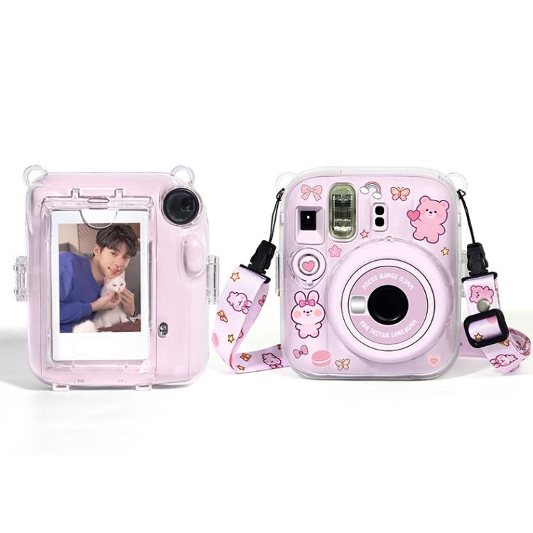Photo Bag Crystal Shell DIY Sticker Kit with Shoulder Strap, For FUJIFILM instax mini 13