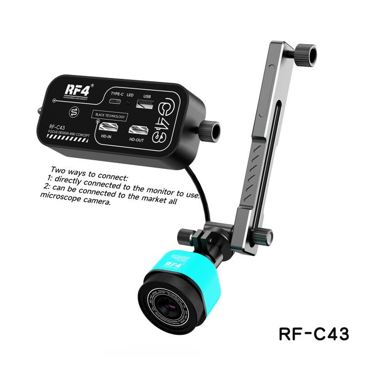 RF4 RF-C43 Independent Thermal Imaging, Fast Touch Design Connected Most Microscope Cameras, RF-C4