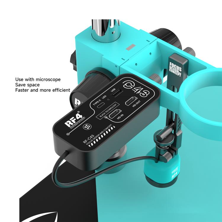 RF4 RF-C43 Independent Thermal Imaging, Fast Touch Design Connected Most Microscope Cameras, RF-C4