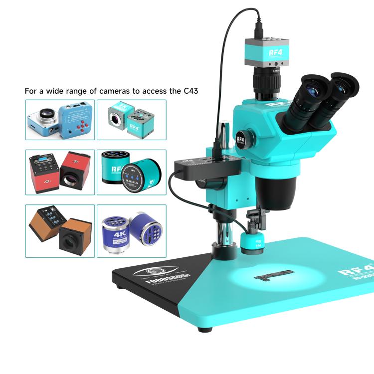 RF4 RF-C43 Independent Thermal Imaging, Fast Touch Design Connected Most Microscope Cameras, RF-C4