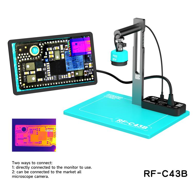 RF4 RF-C43B HDMI Output Liftable Thermal Imaging Workstation For Multiple Cameras, RF-C43B