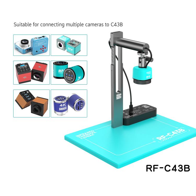 RF4 RF-C43B HDMI Output Liftable Thermal Imaging Workstation For Multiple Cameras, RF-C43B