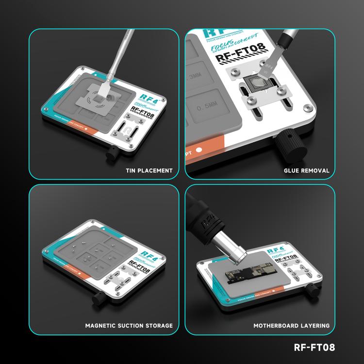RF4 RF-FT08 Multi-functional Magnetic Soldering Integrated Workstation, RF-FT08
