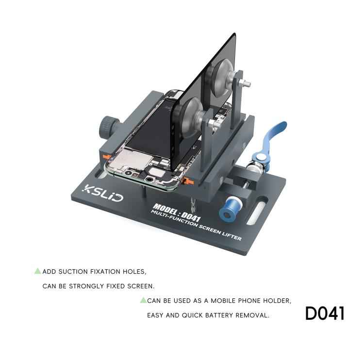 Kslid D041 360 Rotary Universal Mobile Phone Fixing Fixture with Side Hanging Suction Cup, D041