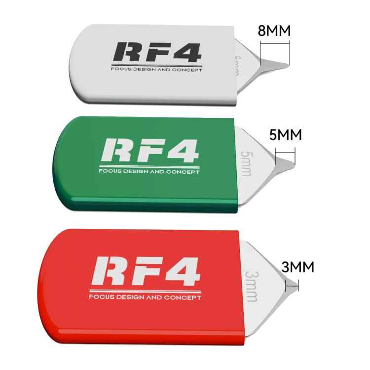 RF4 RF-DA8 3pcs Multifunction Mobile Phone Disassemble Scraping Tin Rework Blade, RF-DA8