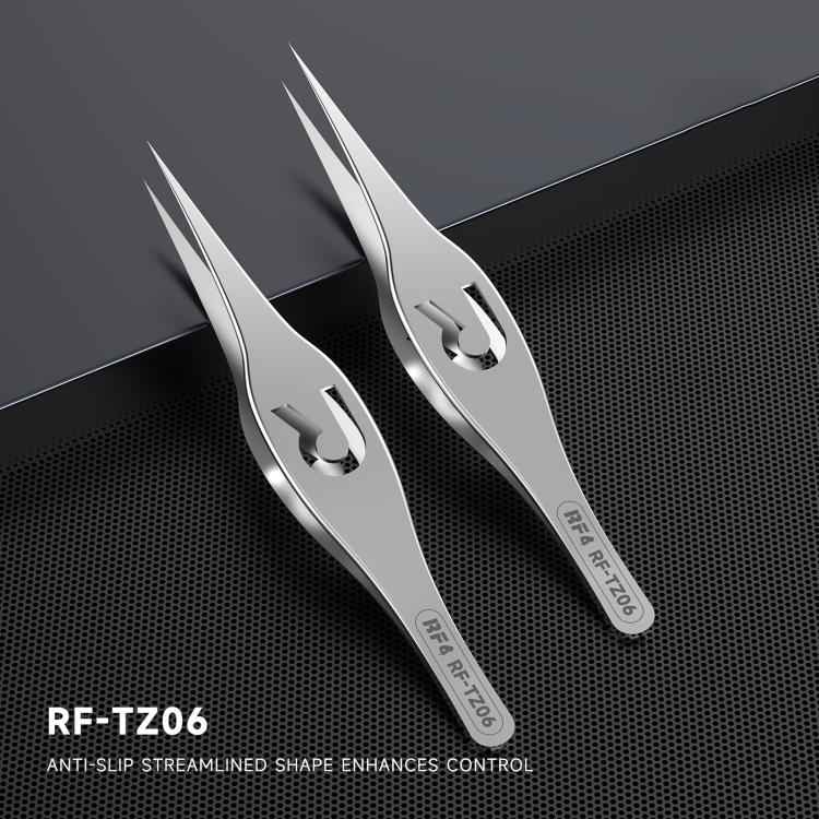 RF4 RF-TZ06 High-Precision Ultrafine Alloy Wide-Body Tweezers, RF-TZ06