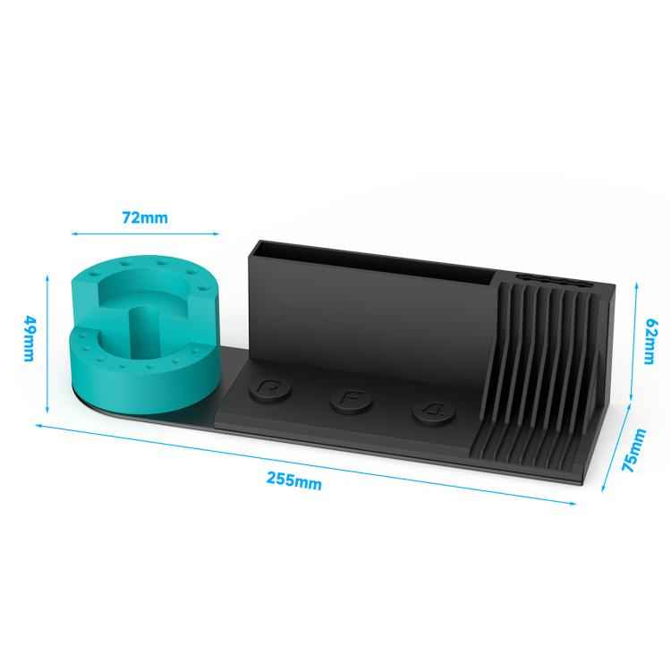 RF4 RF-ST15 Multifunctional Rotating Tweezers Screwdriver Storage Rack
