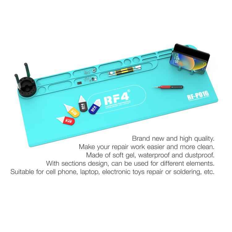 RF4 RF-PO16 Long Multi-functional High Temperature Resistant Silicone Pad with Storage Stand