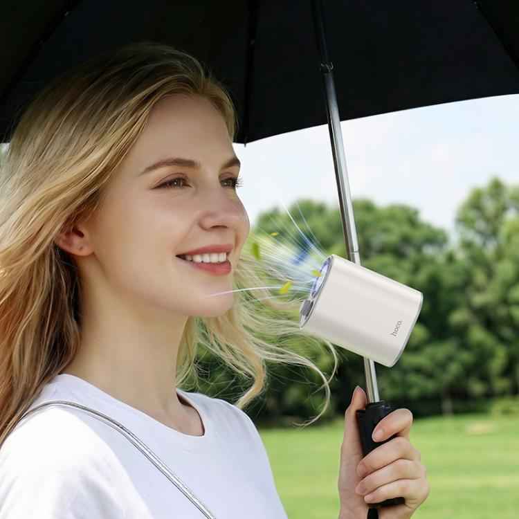 hoco HX609 Digital Display Portable Rechargeable Clip-on Fan, HX609