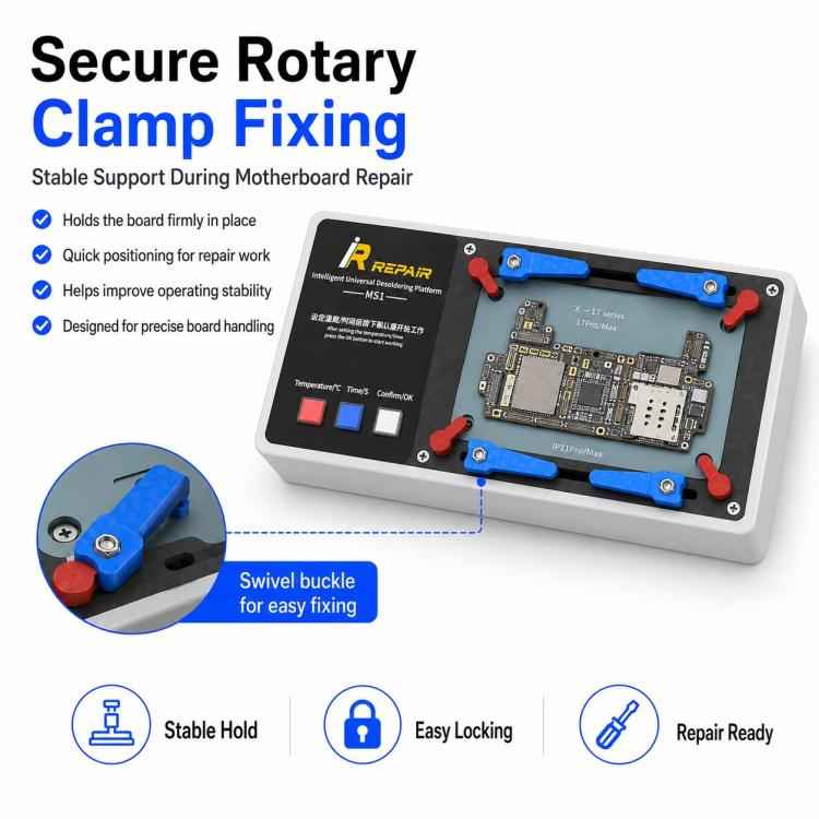 Mijing MS1 Intelligent Desoldering Platform for iPhone X-17 Pro Max, US Plug, EU Plug