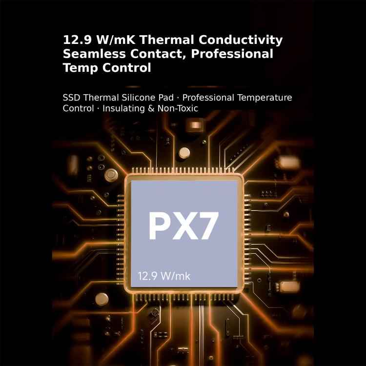 THERMALRIGHT PX7 M.2 SSD Thermal Silicone Pad, 0.5mm, 1mm, 1.5mm, 2mm