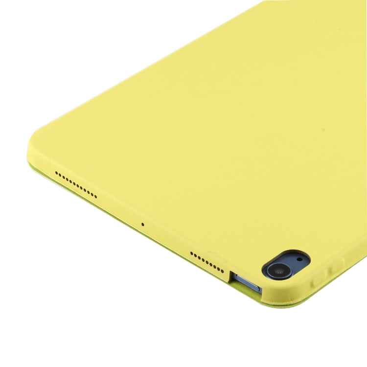 3-fold Horizontal Flip Smart Leather Case with Sleep / Wake-up Function & Holder, For iPad Air 2022 / 2020 10.9