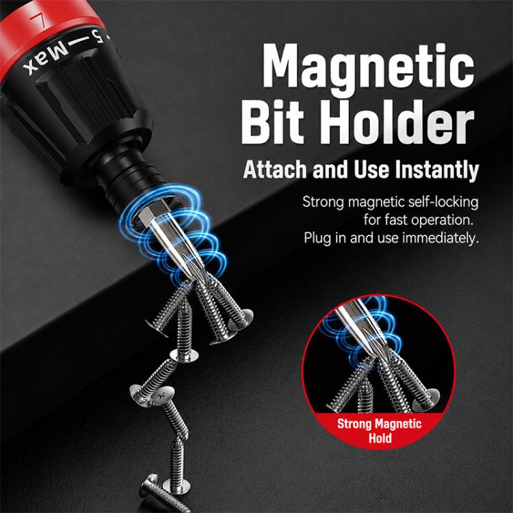 13 in 1 High Torque 6-Speed Adjustable Electric Screwdriver Set