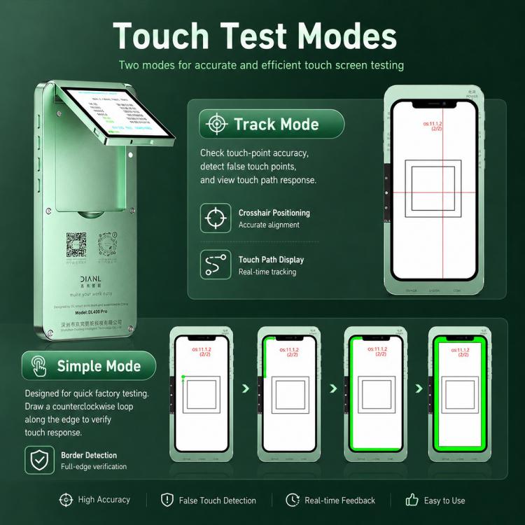 DL400 Pro iTestBox Display Touch Multi-Function Tester Set For Samsung, For Samsung