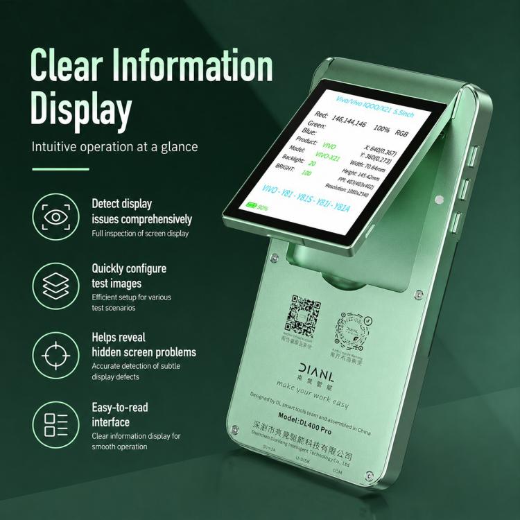 DL400 Pro iTestBox Display Touch Multi-Function Tester Set For Samsung, For Samsung