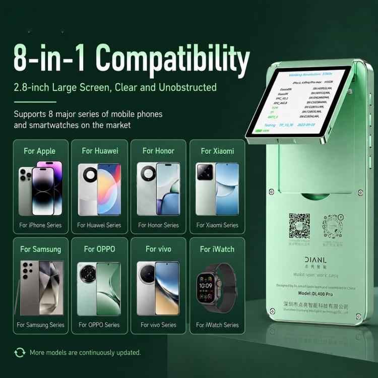 DL400 Pro iTestBox Display Touch Multi-Function Tester Set For Xiaomi, For Xiaomi