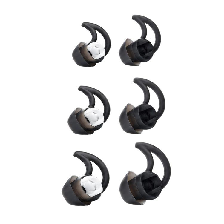 XDcase 3 Pairs Replacement Silicone Ear Tips with Wing, S/M/L Size, For BOSE QC30 / QC20 / QC20i