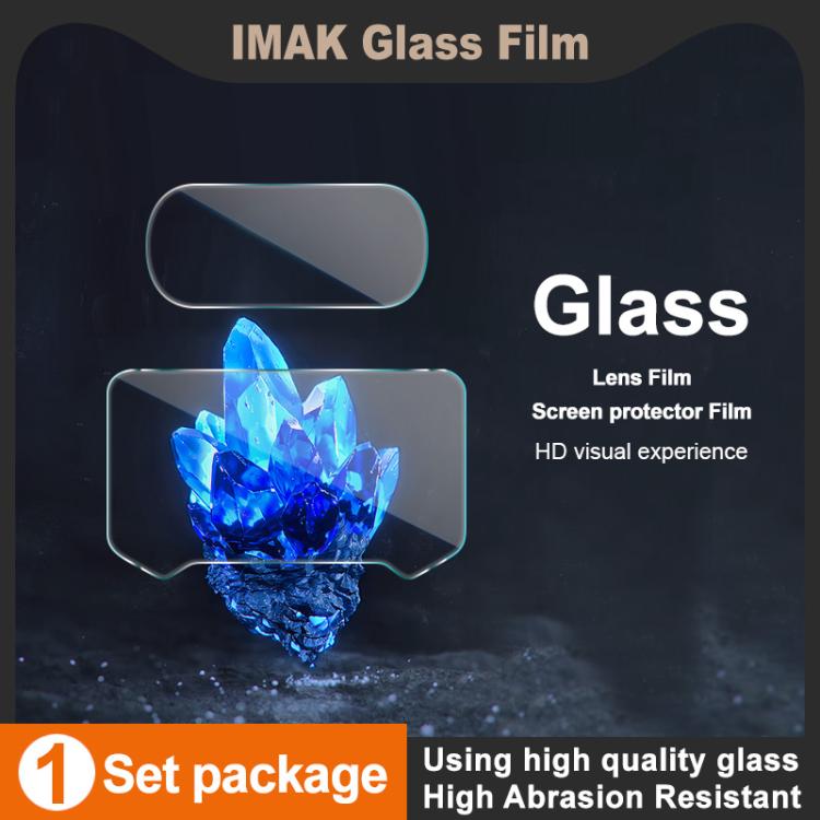 imak Tempered Glass Film with Camera Lens Film, For Insta360 Luna Ultra