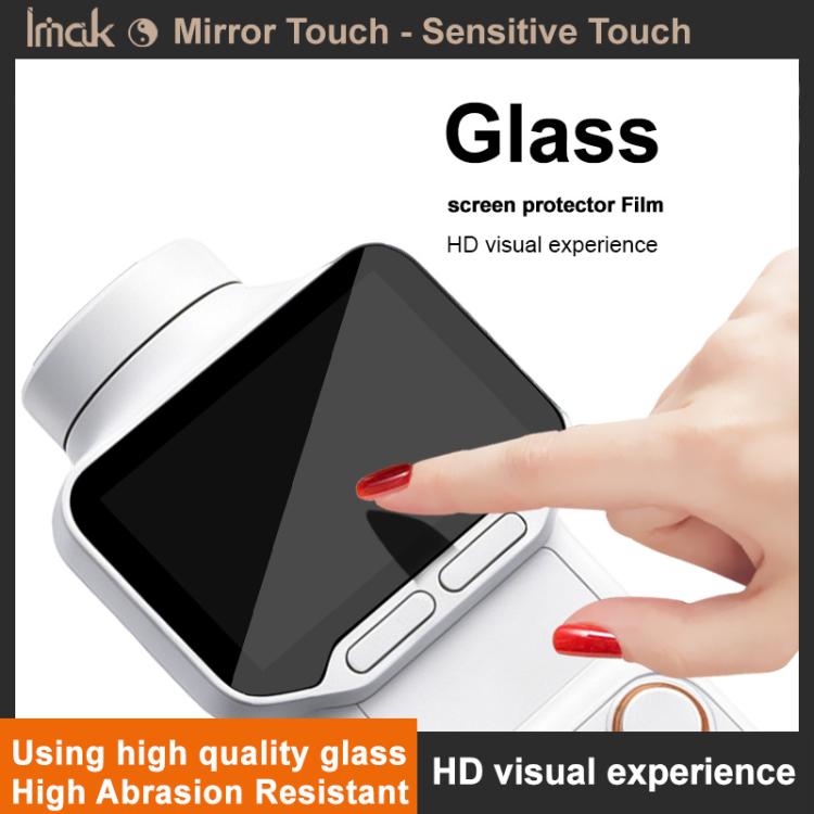 imak Tempered Glass Film with Camera Lens Film, For Insta360 Luna Ultra