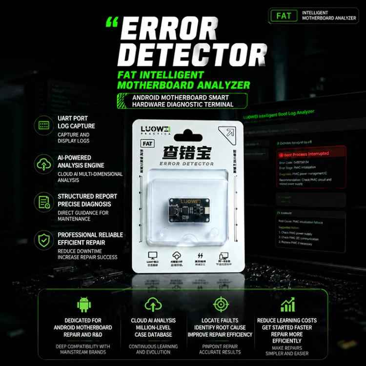 LUOWEI LW-FAT Error Checker Android Phone Motherboard Smart Fault Diagnostic Analyzer