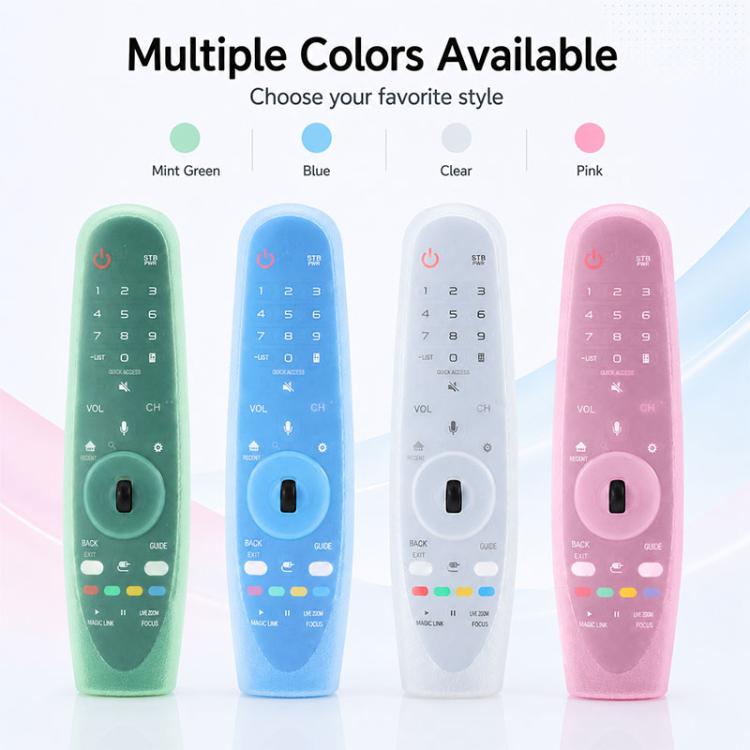XDcase 4pcs Soft Silicone Jelly Protective Case, For LG MR600 / MR650 Magic Remote