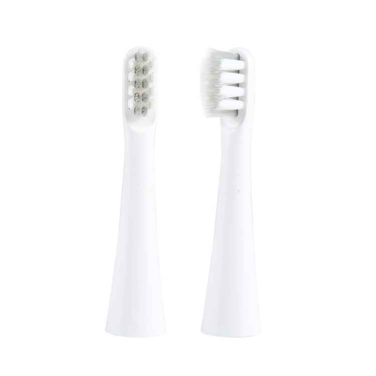 2 PCS / Set Original Xiaomi Youpin SO WHITE Waterproof Acoustic Wave Electric Toothbrush Replaced Head for HC0196